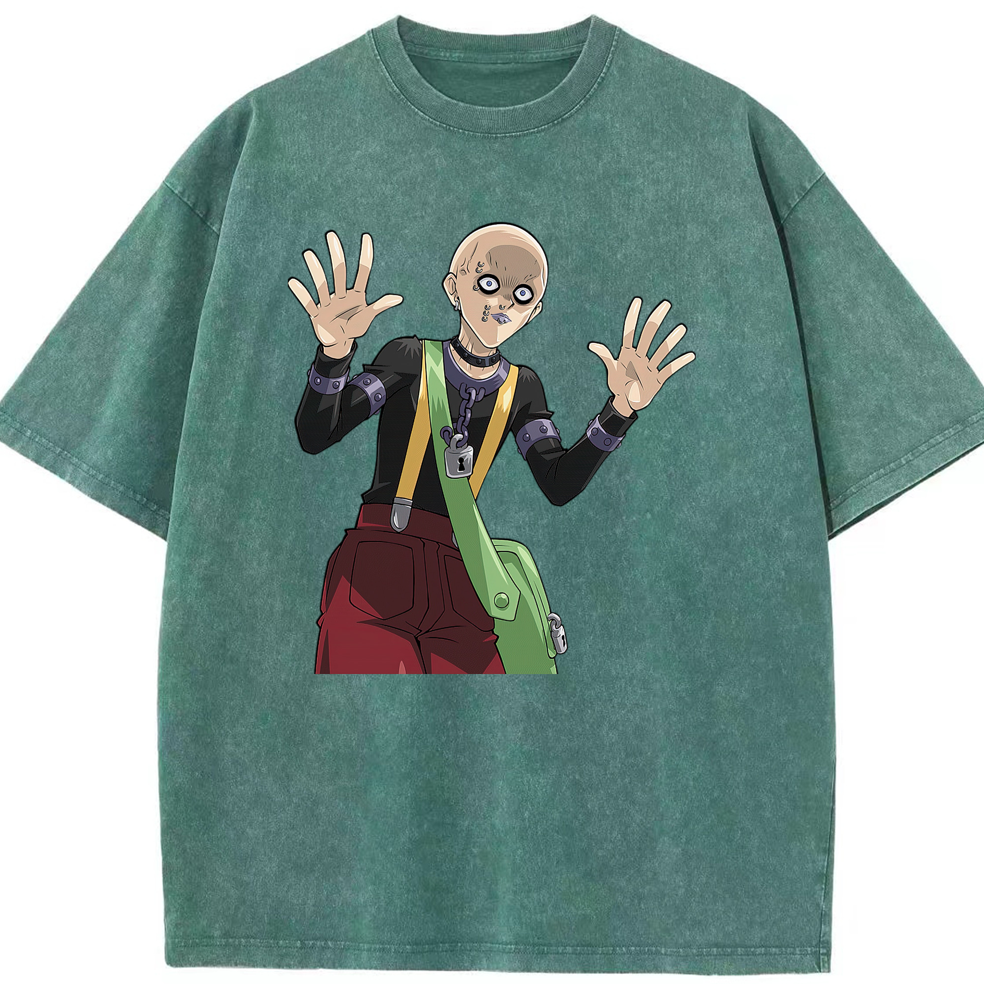 （画像用） 遊☆戯☆王 Yu-Gi-Oh! 綿100% ヴィンテージ風 半袖Tシャツ（フロントプリント）